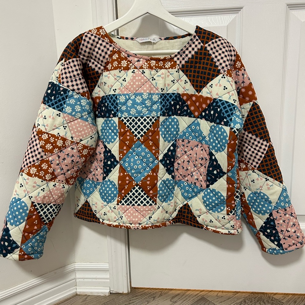 Colorful Patchwork Sweater - Picture 2 of 5